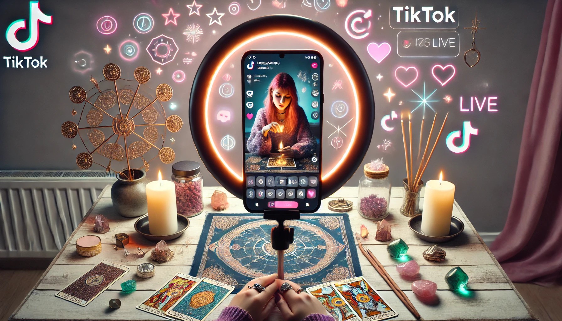How to Go Viral on TikTok as a Psychic Reader