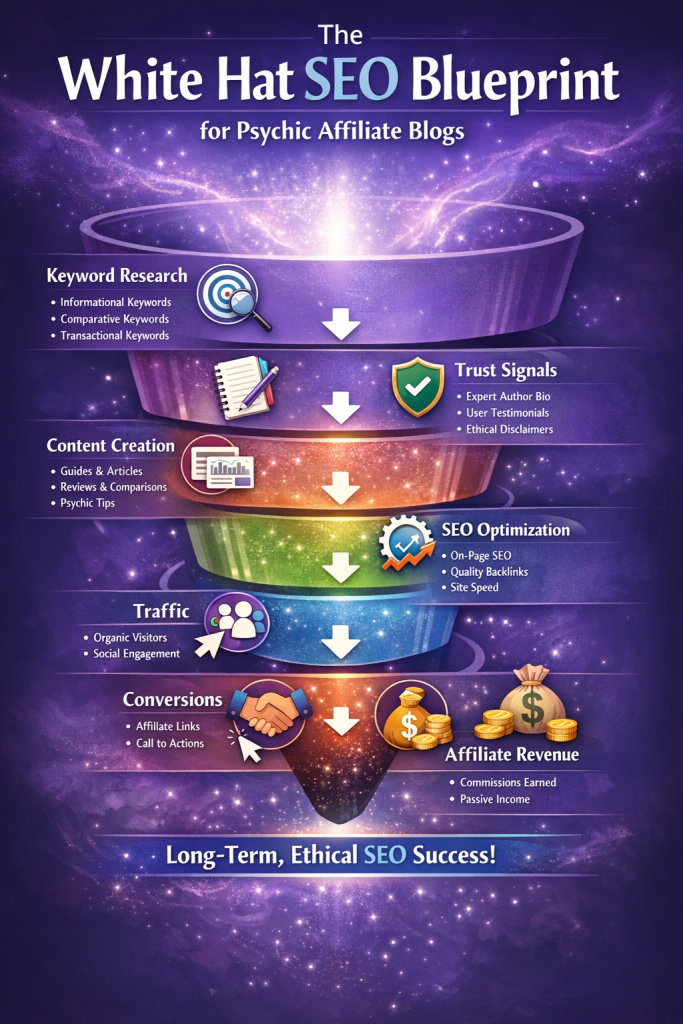 White Hat SEO Blueprint Funnel