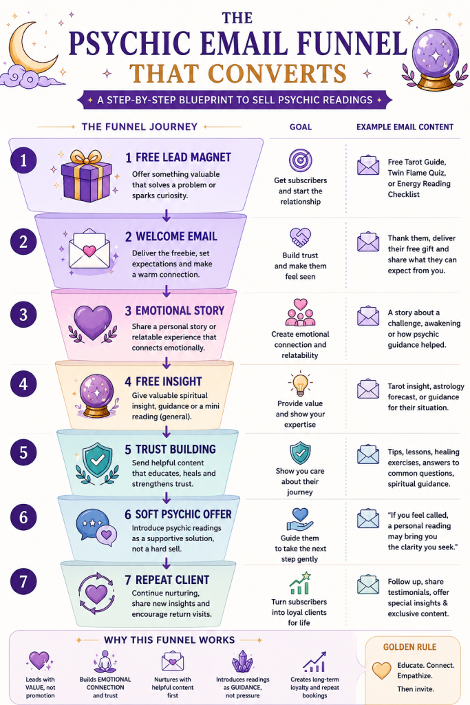 Psychic Email Funnel That Converts