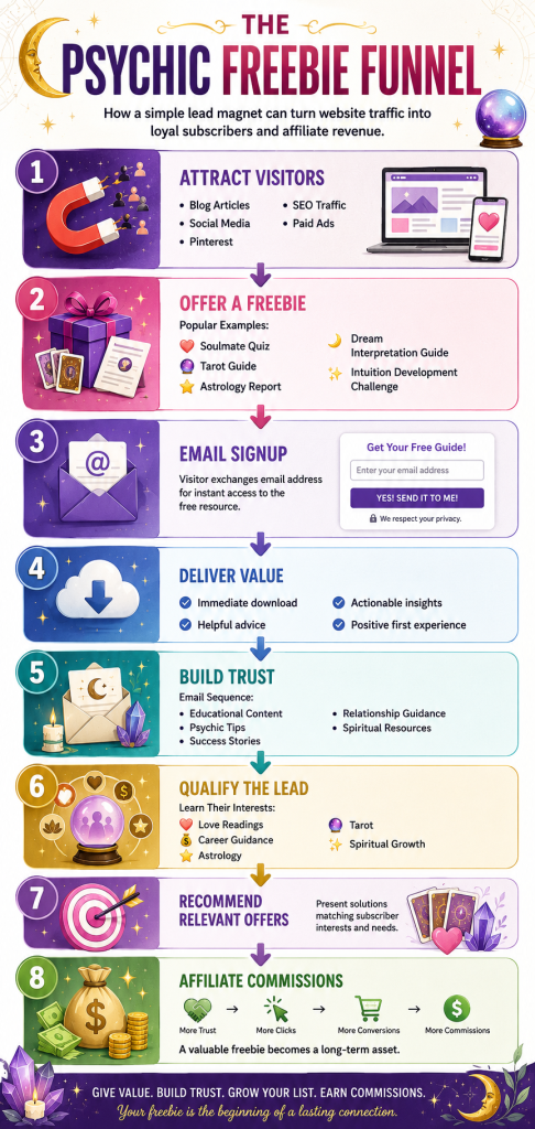 The Psychic Freebie Funnel